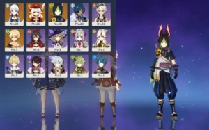 AR 12 - Ayaka, Klee e Tighnari - Genshin Impact