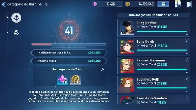 Conta Solo Leveling Arise Nv 89 - Solo Leveling: Arise