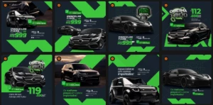 Arte Concessionária PSD Premium (Design Editável e Profiss.) - Outros