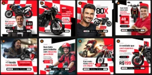 Arte Concessionária PSD Premium (Design Editável e Profiss.)