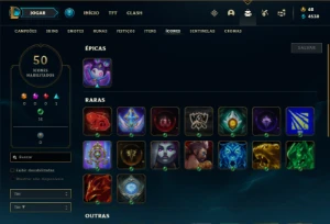 Conta prata 3 com 32 Champs e 19 Skins + 400 RP - League of Legends LOL