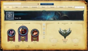 Conta League Of Legends Prata 5 + 10 Skins + 37 Campeões LOL