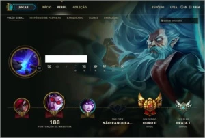 Conta League of Legends - Gold 2 + Champs e Skins+ LOL
