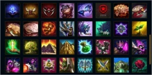 Conta LoL Borda Platina 69 Champions 28 skins - League of Legends