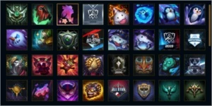 Conta LoL Borda Platina 69 Champions 28 skins - League of Legends
