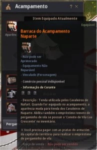 Black Desert SA - DK 60 - Conta Lendária - Barraca P2W