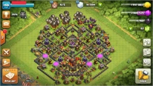Clash of Clans cv 10 Semi Full