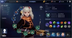CHAR MIR4 LEVEL 45 + 44K POWER 4F SNAKE VALLEY