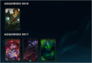 LEVEL 40 UNRANKED, +44 CHAMP, +24 SKINS, +EMOTE DEFENSOR - League of Legends LOL