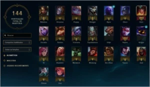 LEVEL 40 UNRANKED, +44 CHAMP, +24 SKINS, +EMOTE DEFENSOR - League of Legends LOL