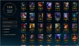 LEVEL 40 UNRANKED, +44 CHAMP, +24 SKINS, +EMOTE DEFENSOR - League of Legends LOL