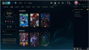 Conta DIAMANTE 1 LOL - League of Legends