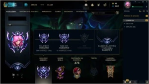 Conta DIAMANTE 1 LOL - League of Legends