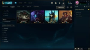 Conta DIAMANTE 1 LOL - League of Legends