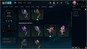 Conta DIAMANTE 1 LOL - League of Legends