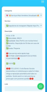 Painel Instagram/Tiktok - Redes Sociais