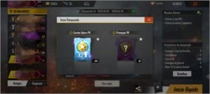 CONTA GEMADA - 12 PASSES INCLUINDO O SEGUNDO - Free Fire