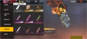 CONTA GEMADA - 12 PASSES INCLUINDO O SEGUNDO - Free Fire