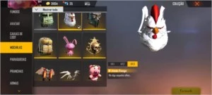 CONTA GEMADA - 12 PASSES INCLUINDO O SEGUNDO - Free Fire