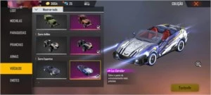 CONTA GEMADA - 12 PASSES INCLUINDO O SEGUNDO - Free Fire