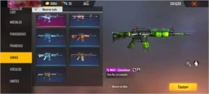 CONTA GEMADA - 12 PASSES INCLUINDO O SEGUNDO - Free Fire
