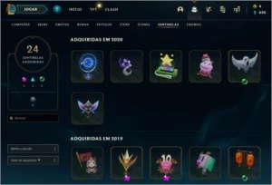 PLATINA 3 - 83 SKINS - 5 CAMPEÕES PARA TER TODOS - League of Legends LOL