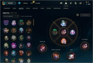 PLATINA 3 - 83 SKINS - 5 CAMPEÕES PARA TER TODOS - League of Legends LOL