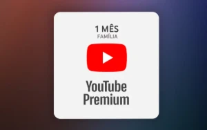 YouTube Premium Plano Família – Conta Completa (30 Dias)
