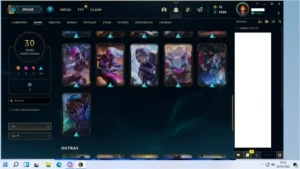CONTA GOLD 4 - League of Legends LOL