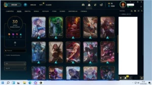 CONTA GOLD 4 - League of Legends LOL