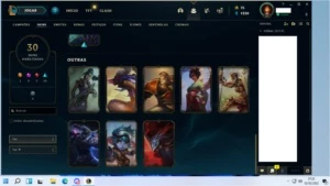CONTA GOLD 4 - League of Legends LOL