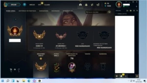 CONTA GOLD 4 - League of Legends LOL