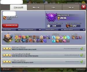 CLASH OF CLANS CV 11 LVL 134