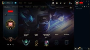 Conta platina 2 - pulando divisões(MMR D3) - League of Legends LOL