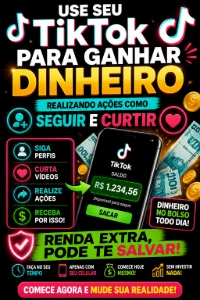 Ganhe dinheiro com seu TikTok hoje 🔥 (renda extra) - Redes Sociais