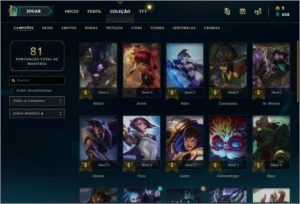 Conta diamante 4 s10 smurf 78% wr - League of Legends LOL