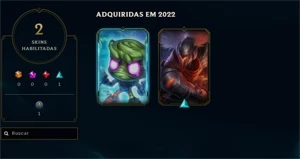 CONTA DIAMANTE 4 MMR ALTO + 20K ESSENCIA - League of Legends LOL