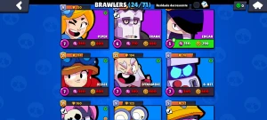 Conta 24 Brawlers com domínio e acessorio | emoje raro | 3.5 - Brawl Stars
