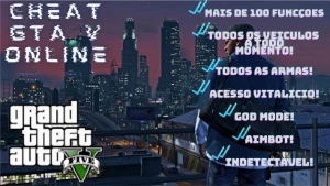 GTA 5 Mod Menu Online Aimbot e Varias Funções