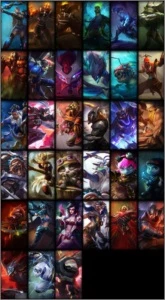 Conta para smurfar com muita skin boa - League of Legends LOL