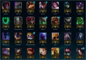 Conta para smurfar com muita skin boa - League of Legends LOL