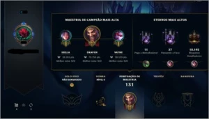 Conta de lol, champs skins e mais. - League of Legends