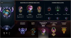CONTA LOL DIAMANTE 2 !!!! - League of Legends