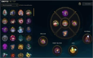 Conta Lol platina 3 - League of Legends