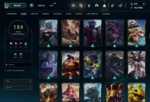 Fullacesso - Conta De 2017 - 184 Skins - Level 337 - 153 Cam - League of Legends LOL