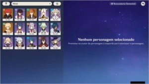 conta genshin impact AMERICA com 2 T5 AR42