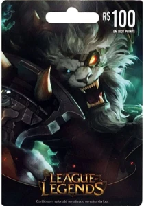 Riot Points - Gift Card Digital 100 Reais - Gift Cards