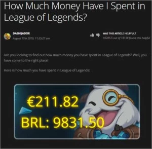Conta do League of Legends (Vender Rápido) LOL