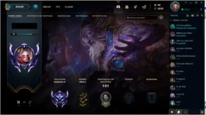 Conta de lol diamante 4 com 54% win rat mmr de d3 - League of Legends