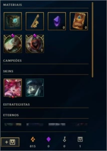 Conta de lol no platina - League of Legends